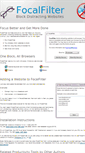 Mobile Screenshot of focalfilter.com